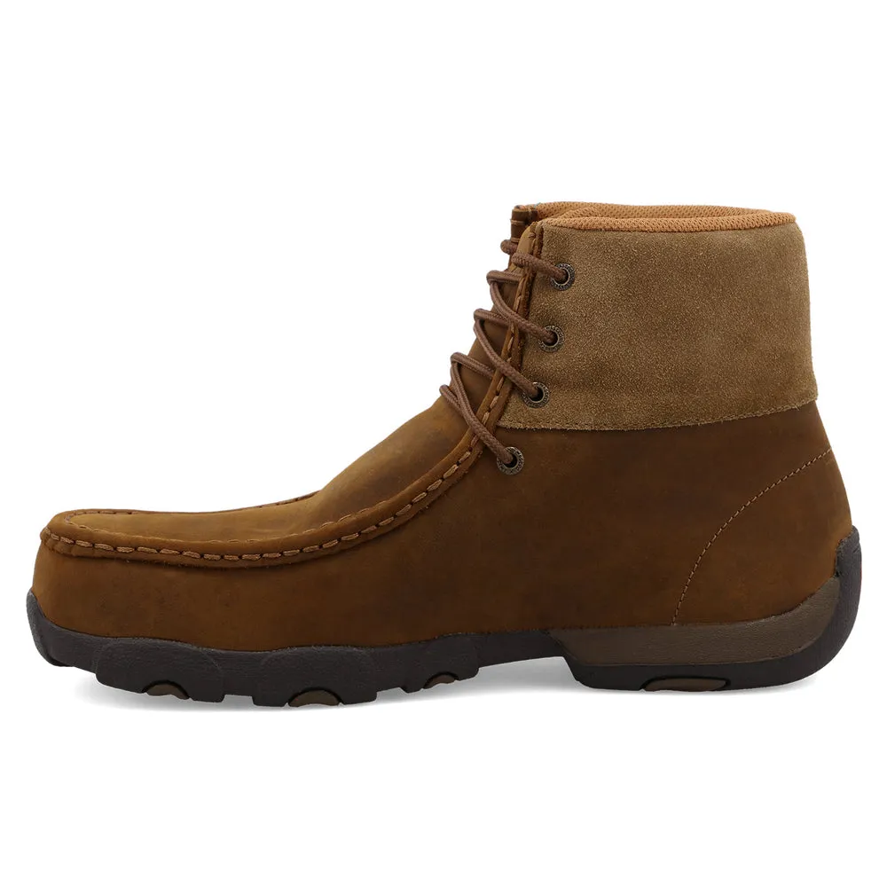 Twisted X 6″ Work Driving Moc Distressed Saddle
